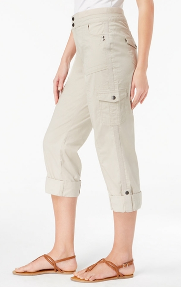 Style & Co Convertable Cargo Pants - Picture 3 of 4
